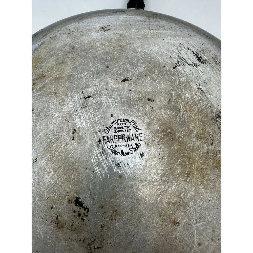 Vintage Farberware Frying Pan Skillet 10
